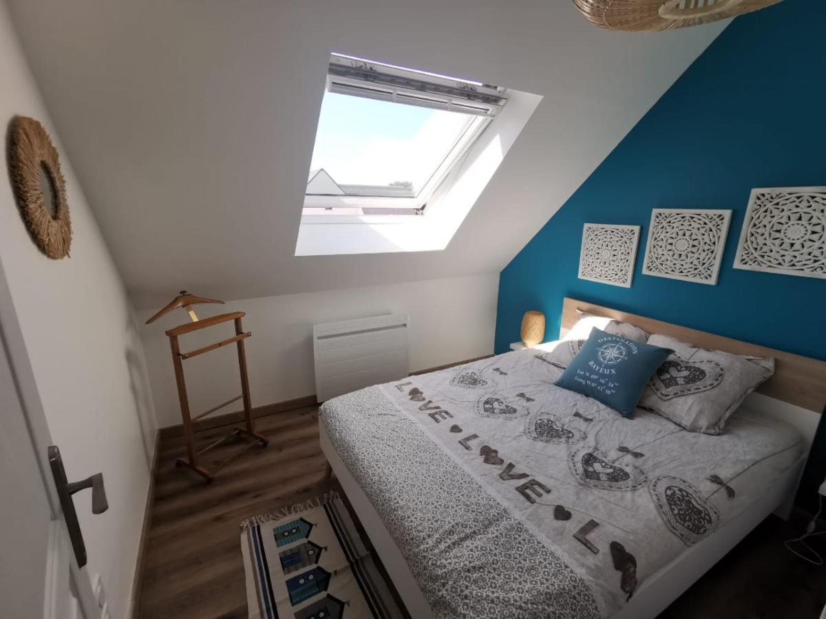 Les Pommiers Duplex Cosy Tout Confort Dans Maison Neuve Avec Terrasse Entree Independante 5 Mn De Bayeux Et 10 Mn Plage Du Debarquement Sommervieu Kültér fotó