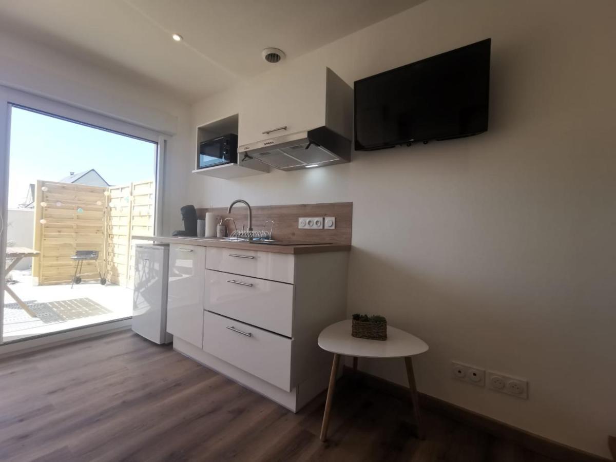 Les Pommiers Duplex Cosy Tout Confort Dans Maison Neuve Avec Terrasse Entree Independante 5 Mn De Bayeux Et 10 Mn Plage Du Debarquement Sommervieu Kültér fotó