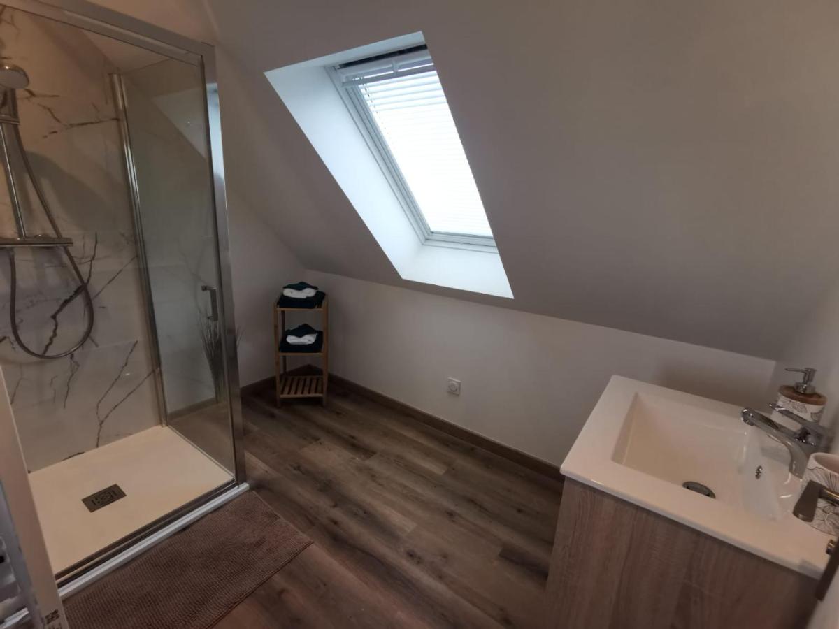 Les Pommiers Duplex Cosy Tout Confort Dans Maison Neuve Avec Terrasse Entree Independante 5 Mn De Bayeux Et 10 Mn Plage Du Debarquement Sommervieu Kültér fotó
